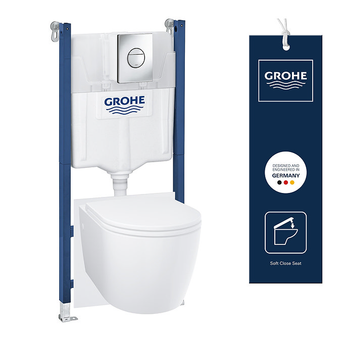 Grohe Start Round Complete WC 5 in 1 Pack