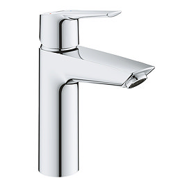 Grohe Start SilkMove ES M-Size Mono Basin Mixer with Push-Open Waste - 23746002 Large Image