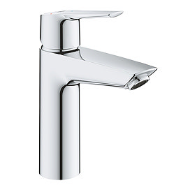 Grohe Start SilkMove ES M-Size Mono Basin Mixer with Push-Open Waste - 23746002 Large Image