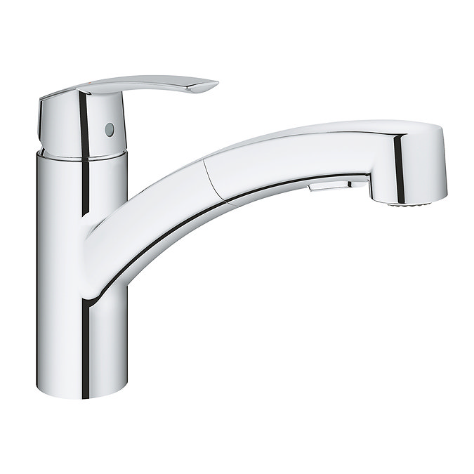 Grohe Start Single Lever Kitchen Sink Mixer with Pull Out Spray - 30307000