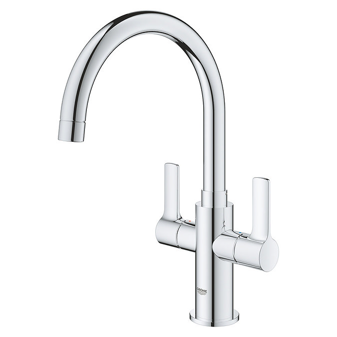 Grohe Start Two Handle Kitchen Sink Mixer - 30481000 Profile Large Image
