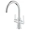 Grohe Start Two Handle Kitchen Sink Mixer - 30481000 Profile Large Image