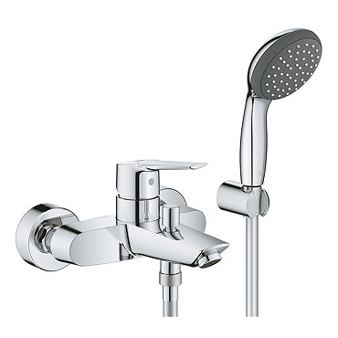 Grohe Start Wall Mounted Bath Shower Mixer and Kit - 23413002  Feature Large Image