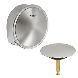 Grohe Talentofill Bath Trim Set - Supersteel