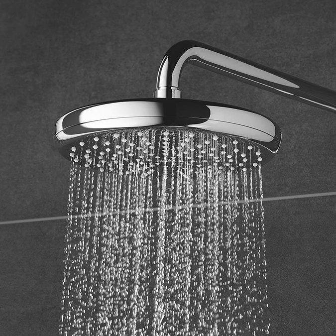 Grohe Tempesta Cosmopolitan 210 Thermostatic Shower System + FREE BASIN TAP