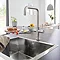 Grohe U-Spout Blue Home Duo Starter Kit - Chrome - 31456000  Profile Large Image