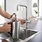 Grohe U-Spout Blue Home Duo Starter Kit - Chrome - 31456000  Standard Large Image