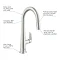 Grohe Veletto Single Lever Kitchen Sink Mixer with Pull Out Spray - SuperSteel - 30419DC0  Feature Large Image