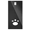 Grohe Velvet Black Skate Cosmopolitan Glass Cover - 39374KS0 Profile Large Image