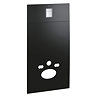 Grohe Velvet Black Skate Cosmopolitan Glass Cover - 39374KS0 Large Image