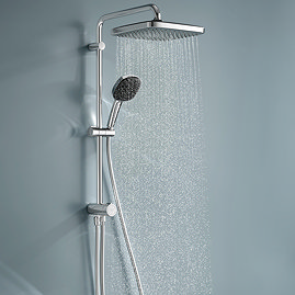 Grohe Vitalio Comfort 250 Flex Shower System with 620mm Rail Diverter