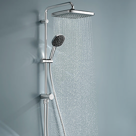 Grohe Vitalio Comfort 250 Flex Shower System with 620mm Rail Diverter