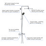 Grohe Vitalio Joy 310 Thermostatic Shower System - 26400001  Profile Large Image