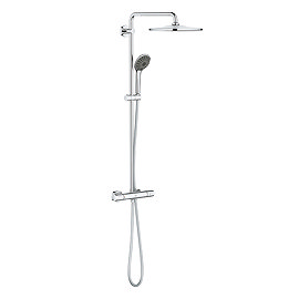 Grohe Vitalio Joy 310 Thermostatic Shower System - 26400001 Large Image