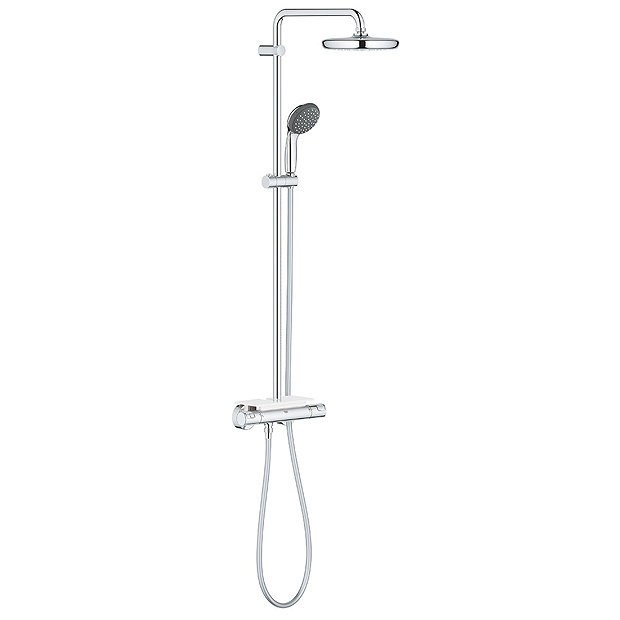 Grohe Vitalio Start 210 Thermostatic Shower System - 26814001 Large Image