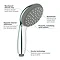 Grohe Vitalio Start 210 Thermostatic Shower System + FREE BASIN TAP