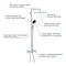 Grohe Vitalio Start 250 Cube Thermostatic Shower System + FREE BASIN TAP