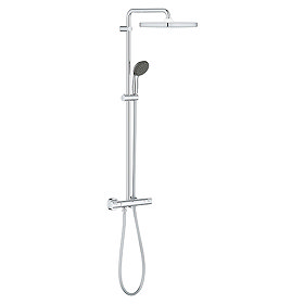 Grohe Vitalio Start 250 Cube Thermostatic Shower System + FREE BASIN TAP