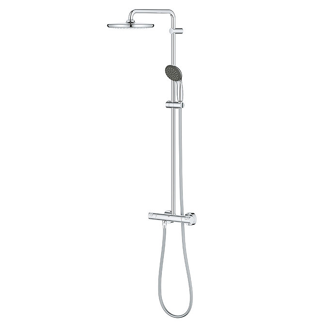 Grohe Vitalio Start 250 Thermostatic Shower System - 26816000  Standard Large Image
