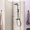 Grohe Vitalio Start 250 Thermostatic Shower System - Matt Black