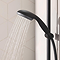 Grohe Vitalio Start 250 Thermostatic Shower System - Matt Black