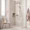 Grohe Vitalio Start System 250 Flex Shower Kit with Diverter - 26817000  In Bathroom Large Image