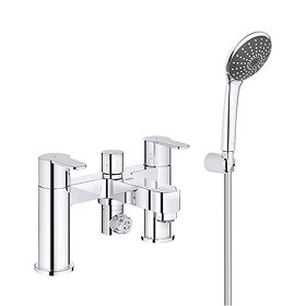 Grohe Wave Cosmopolitan Bath Shower Mixer with Kit - 25174000