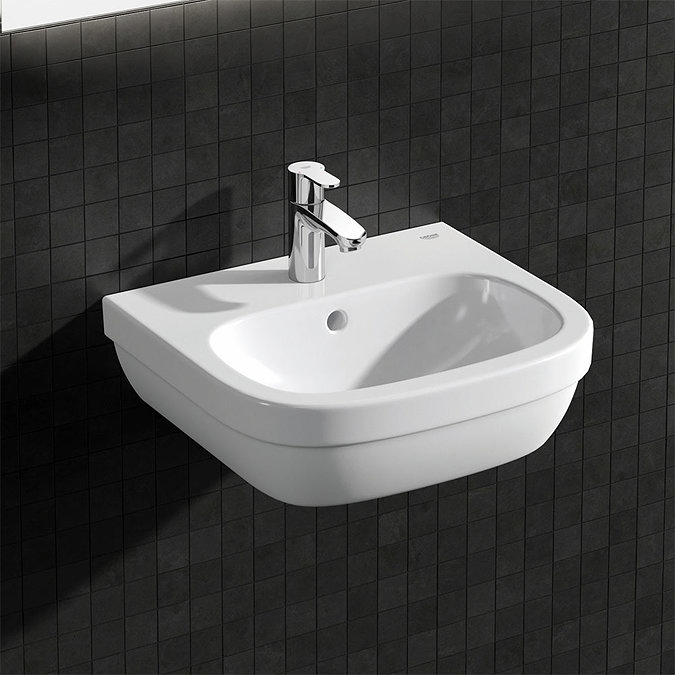 Grohe Wave Cosmopolitan S-Size Basin Mixer with Pop-up Waste - 23493000  Feature Large Image