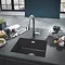 Grohe Zedra Kitchen Sink Mixer with Pull Out Spray - 32294002  Profile Large Image