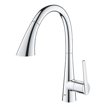 Grohe Zedra Kitchen Sink Mixer with Pull Out Spray - 32294002  Profile Large Image