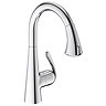 Grohe Zedra Kitchen Sink Mixer with Pull Out Spray - Chrome - 32294001