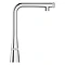 Grohe Zedra Smartcontrol Kitchen Sink Mixer with Pull Out Spray - 31593002  Feature Large Image