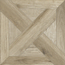 Grover Natural Oak Parquet Woven Wood Effect Floor Tiles - 600 x 600mm