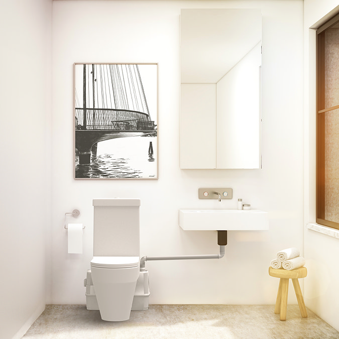 Grundfos SOLOLIFT2 WC-1 Macerator (Toilet, Basin)