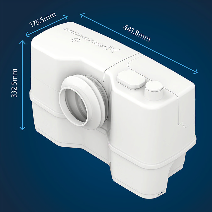 Grundfos SOLOLIFT2 WC-1 Macerator (Toilet, Basin)