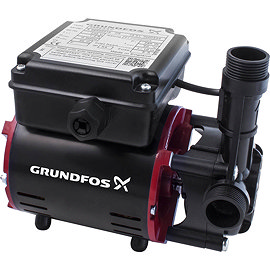 Grundfos SSR2-2.0 C Single Impeller Regenerative Shower Booster Pump Large Image