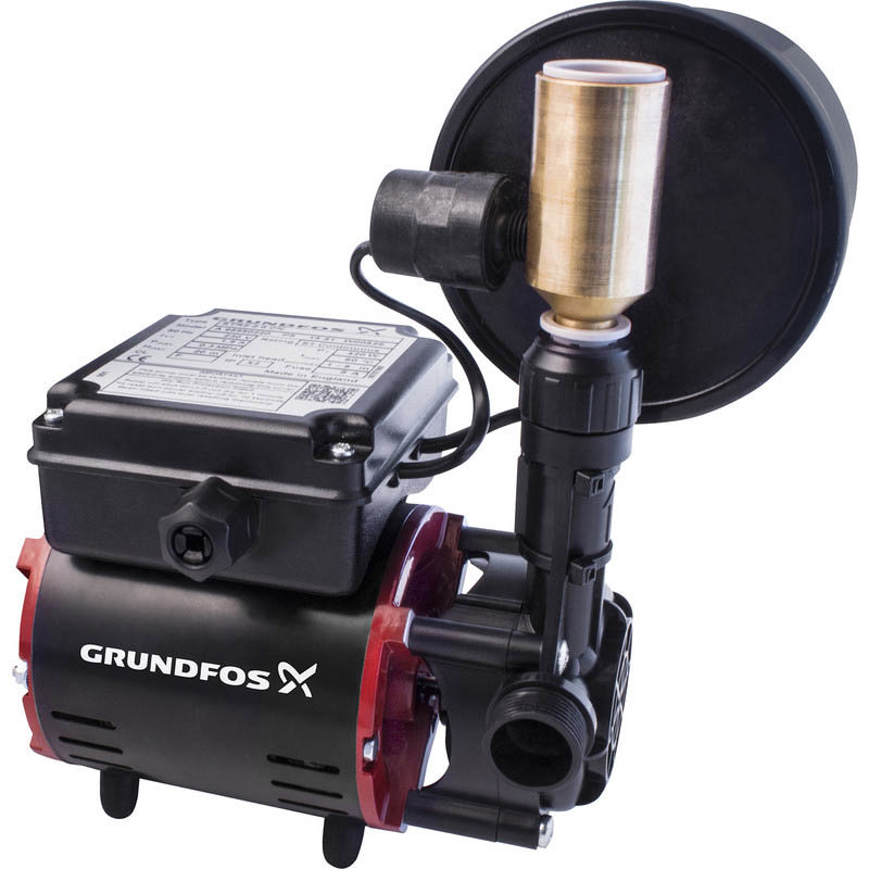 Grundfos SSR2-2.0 CN Universal Single Impeller Regenerative Shower Booster Pump 2.0 Bar Large Image