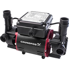 Grundfos STR2-1.5 C Twin Impeller Regenerative Shower Booster Pump 1.5 Bar Medium Image