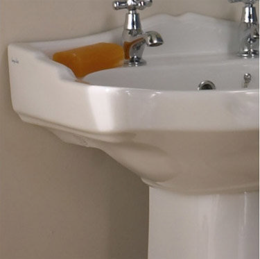 Hadrian Era 560 Ceramic Basin and Pedestal Profile Large Image