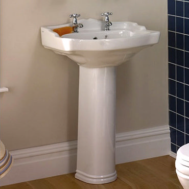 Hadrian Era 560 Ceramic Basin and Pedestal Profile Large Image