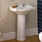 Hadrian Era 560 Ceramic Basin and Pedestal Large Image