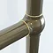 Hamilton Antique Bronze Traditional 949 x 598mm Floor Mounted Towel Rail Profile Large Image
