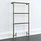 Hamilton Antique Bronze Traditional 949 x 598mm Floor Mounted Towel Rail  Feature Large Image
