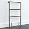 Hamilton Antique Bronze Traditional 949 x 598mm Floor Mounted Towel Rail Feature Large Image