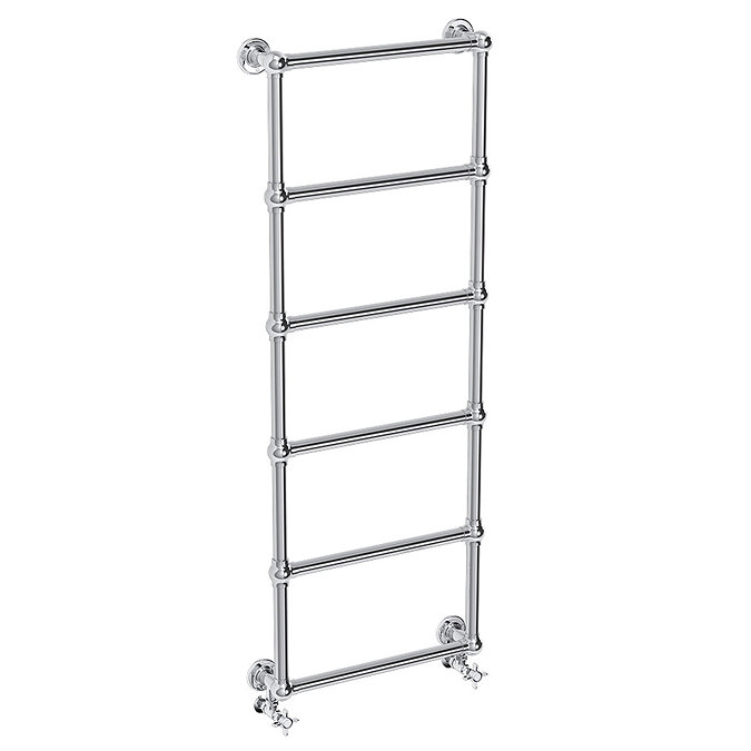 Hamilton Wall Mounted Towel Rail 1550 x 600mm - Chrome  Profile Large Image