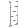 Hamilton Wall Mounted Towel Rail 1550 x 600mm - Chrome  Profile Large Image