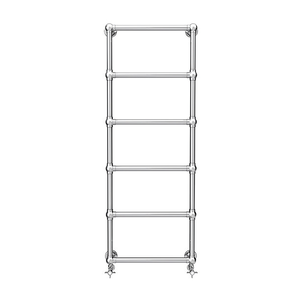 Chatsworth Wall Mounted Towel Rail 1550 x 600mm - Chrome  Feature Large Image