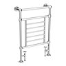 Hampshire Traditional 963 x 673mm Chrome Towel Rail  Profile Large Image