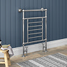 Hampshire Traditional 963 x 673mm Chrome Towel Rail Large Image