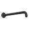 hansgrohe 389mm Wall Mounted Shower Arm - Matt Black